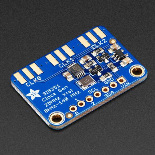Adafruit Si5351A Clock Generator Breakout Board - 8KHz to 160MHz