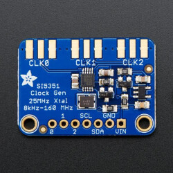 Adafruit Si5351A Clock Generator Breakout Board - 8KHz to 160MHz