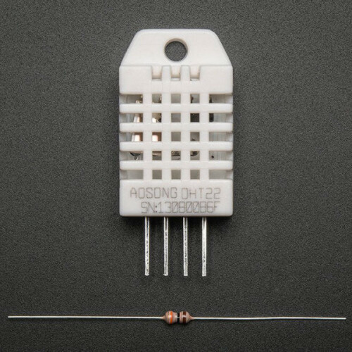 DHT22 temperature-humidity sensor + extras