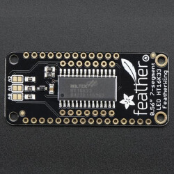 Adafruit 0.56" 4-Digit 7-Segment FeatherWing Display - Green