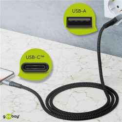 USB-A zu USB-C Kabel 2.0 m
