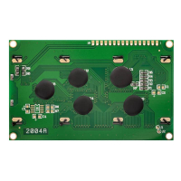 4x20 LCD Display Zeichen Blau HD44780 2004