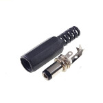 DC Power Stecker - 5,5 x 2,5 x 9,5 mm Konnektor - verlötbar