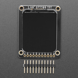 Adafruit Rectangle Color IPS TFT Display 1.69"...