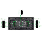 RGB LED-Matrix Panel - 64x32px - P2.5