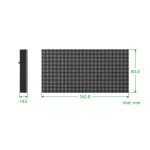 RGB LED-Matrix Panel - 64x32px - P2.5