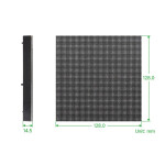 RGB LED Matrix Panel - 64x64px - P2