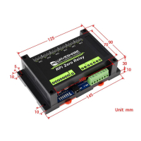 6 Channel Relay mit RS485 - CAN für Raspberry Pi Zero - Zero W  - Zero 2 W