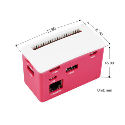 Raspberry Pi Zero Series PoE Ethernet - USB HUB Box inkl. Raspberry Pi Zero 2 W + 16GB micro SD