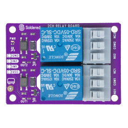 2 Channel Relay 30VDC/250VAC