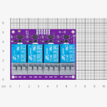 4 Channel Relay 30VDC/250VAC