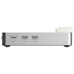 EDATec Raspberry Pi 5 Full Aluminium Kühlkörper Gehäuse Silber
