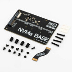 Pimoroni M.2 NMVe Desktop Base mit PCIe Slot für Raspberry Pi 5 inkl. Goodram 512GB PX500 GEN.2 M.2 SSD 2280