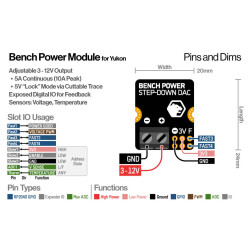 Bench Power Module für Yukon (5A Step-down DAC)