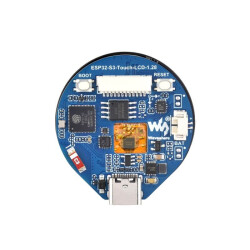 ESP32-S3 Touch-LCD Dev Board - 1.28 Zoll IPS Display (rund)- 32-bit LX7 Dual Core CPU - Wifi - BLE 5