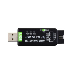 Industrial USB to TTL converter - Typ B powered by CH343G