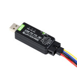 Industrial USB to TTL converter - Typ B powered by CH343G