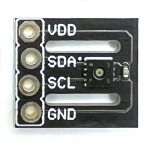 HDC3020 Temperatur- und Feuchtigkeitssensor - hohe Genauigkeit - I2C Breakoutplatine