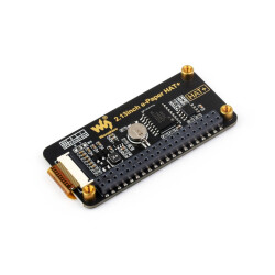 2.13inch e-Paper HAT+ für Raspeberry Pi - Schwarz Weiß