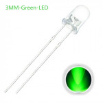 LED - Clear Green 3mm