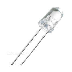 LED - Clear White 3mm