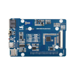 Network Attached Storage - NAS for Raspberry Pi incl. Compute Module 4 CM4 - 4GB RAM and 0GB eMMC Storage