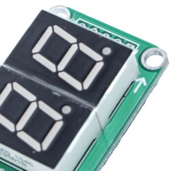 7-Segment LED Anzeigemodul - TM74HC595 IC-Chip- 2-stellig