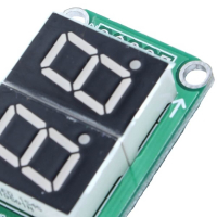 7-Segment LED Anzeigemodul - TM74HC595 IC-Chip- 2-stellig
