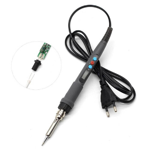 Lötkolben mit digitaler Temperaturanzeige und -regelung - 110VAC-240VAC - 60W