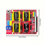 Motor Driver Carrier Shield für UNO - MEGA für CNC und 3D-Print mit 12-36 VDC