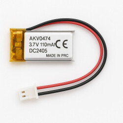 Lithium Polymer LiPo Batterie - 3.7V 110mAh - JST-PH 2mm...