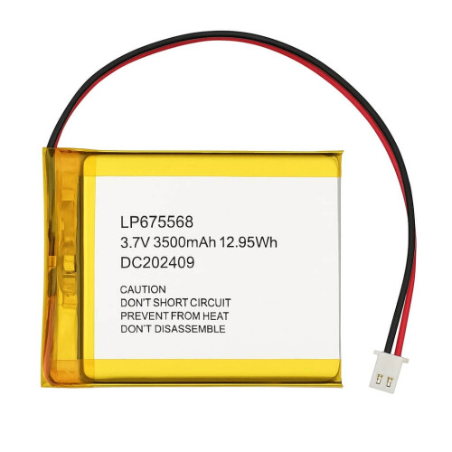 Lithium Polymer LiPo Batterie - 3.7V 3500mAh - JST-PH 2mm - LP675568