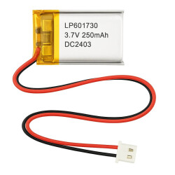 Lithium Polymer LiPo Batterie - 3.7V 250mAh - JST-PH 2mm...