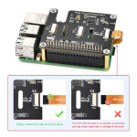 PCIe zu 2-Kanal PCIe Erweiterungs-HAT für Raspberry Pi 5