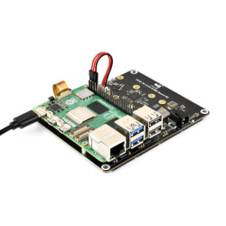 PCIe zu 4-Kanal M.2 NVMe SSD Adapterleser für Raspberry Pi 5