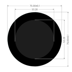 ESP32-S3 2,1" Capacitive Touch Round Display Development Board - WIFI - BLE 5 -  Gyro - Accel - I2C - UART