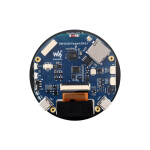 ESP32-S3 2,1" Capacitive Touch Round Display Development Board - WIFI - BLE 5 -  Gyro - Accel - I2C - UART