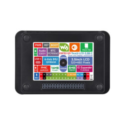 ESP32-S3 3.5" Touch Display, 320×480 IPS, QSPI, Kameraanschluss, Audio, WiFi, Bluetooth