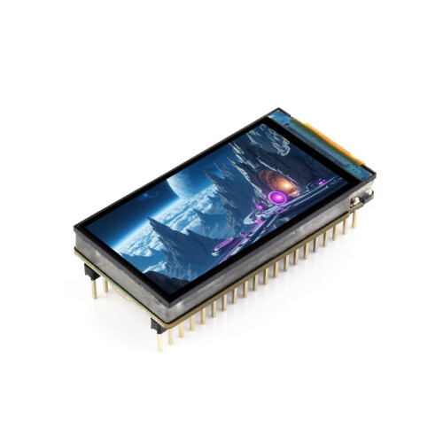ESP32-C6 1.9" Display Entwicklungsboard mit WiFi 6, Bluetooth 5, Touch-Option, RISC-V Prozessor, 170×320 IPS