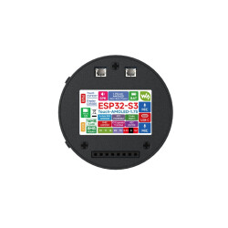 ESP32-S3 Entwicklungsboard mit 1.75" AMOLED Touchdisplay, WiFi & Bluetooth, 466×466 Pixel, Dual-Core 240 MHz