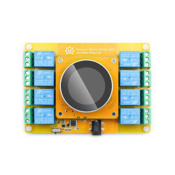 MaTouch 1.28" Timer Schalt-Relais mit ESP32-S3 – 8-Kanal Relais, RTC, kapazitives Touchdisplay, bis zu 5 Timergruppen, Open Source