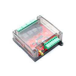 AgroSense 4-Kanal LoRaWAN® Relais Class C – 20A Last, 2x Sensor-Eingang, Temperatur- & Feuchtigkeitssensor