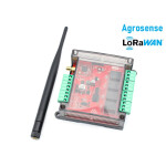 AgroSense 4-Kanal LoRaWAN® Relais Class C – 20A Last, 2x Sensor-Eingang, Temperatur- & Feuchtigkeitssensor