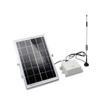 4G LTE Air Monitor – Lufttemperatur, Luftfeuchtigkeit, Licht, CO₂ & TVOC Sensor, Solar, ESP32-S3