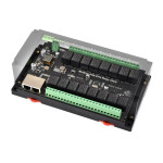 Waveshare 16-Kanal Ethernet-Relais – Modbus RTU/TCP & PoE