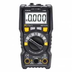 PCW01B True RMS Digital Multimeter 4000 Counts CAT III 600 V