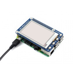 2.7inch E-Ink display HAT for Raspberry Pi - Red - Black - White Color