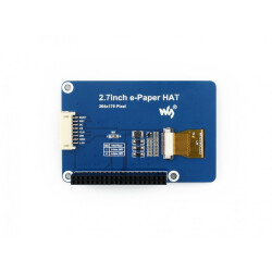 2.7inch E-Ink display HAT for Raspberry Pi - Red - Black - White Color