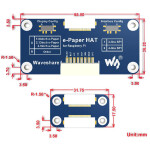 7.5inch E-Ink display HAT for Raspberry Pi, three-color