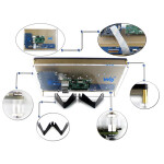 10.1" HDMI LCD with Case for Raspberry Pi 1024x600